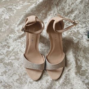 Madden Girl Champagne Heels